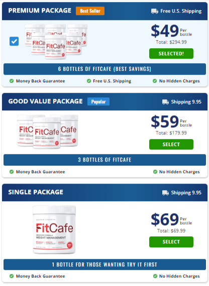 FitCafe Burn price details