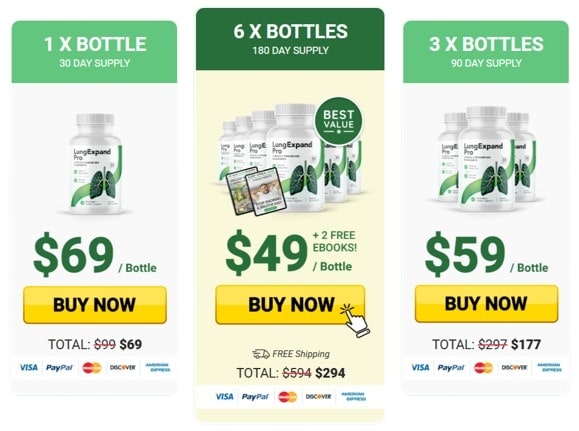 LungExpand Pro-Pricing Details