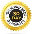 Muscle Care Extra Strength Roll-On-30 day money back guarantee seal