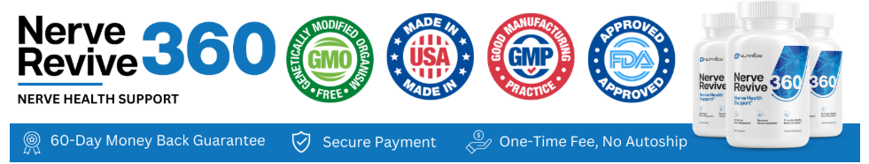 Nerve Revive 360 Certifications