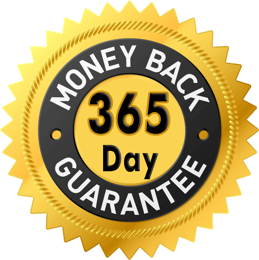 365 Money Back Guarantee