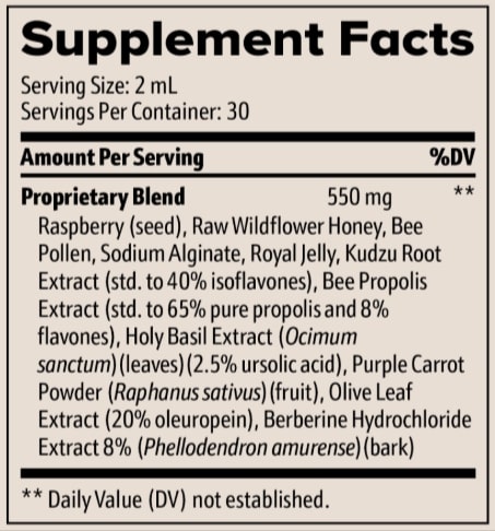 Make America Slim Again Supplement Facts