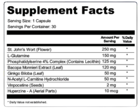 SonoVive_Supplement_Fact